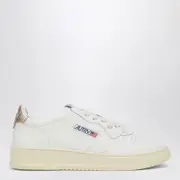 [AUTRY] Medalist white/gold leather trainer 39 IT White