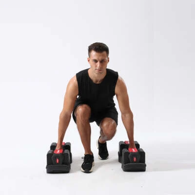 Fitness Master 25KG Adjustable Dumbbell Set Home GYM Exercise Equipment Anti-rol