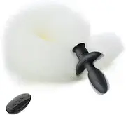 FST Vibrating Foxtail Plug Remote Control Vibrator Butt Plug G-spot Stimulator Sex Toy for Cosplay SM Games…