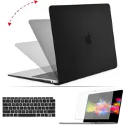 3-IN-1 SET MacBook Pro 13 Inch Case +Keyboard+Screen Cover Air 13 Inch M1 Black