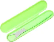 RAYWE Stainless Steel Tongue Scraper Double Sided Curved Shape Tongue Cleaner for Adults Kids Improve Oral Condition Reduce Bad Breath
