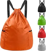 HexinYigjly Drawstring Backpack Bag, Cinch Backpack Bags, Sport Sack Draw String Bag Bulk, Gym Sackpack String Bag