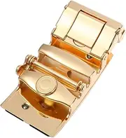 [WOFASHPURET] Men's Automatic Belt Buckle d Fashion Fastener Unique Buckle Alloy Material