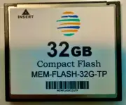 MEM-FLASH-32G 32G Compact Flash Memory 3rd Party Spare Upgrade Cisco ISR 4450