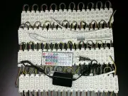 RGB 5050 SMD LED Module Light 12V Tape 80 Pcs X 3 LEDS Store Front Window Sign