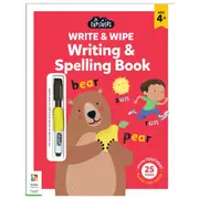 Junior Explorers: Write and Wipe Writing and Spelling Book