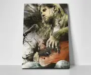 Kurt Cobain Nirvana Poster or Canvas