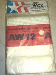 NOS! American Wick KEROSENE HEATER WICK, AW-12, Fits CRESTLINE, KEYMAR, SUNCREST