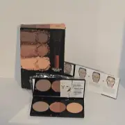 Smashbox Step By Step Deep Contour Kit Contour Bronze Warm Highlight W/ Brush