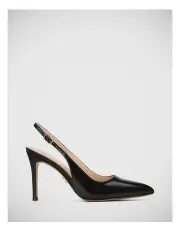 [Wittner] Riker Leather Slingback in Black