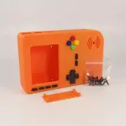 PiGRRL 2 ORANGE GameBoy Case with Buttons & Screws for Raspberry Pi 2/3 Game Boy