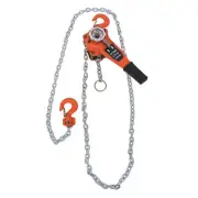 Lever Chain Hoist 1650Lbs Capacity 10Feet G80 Chain for Warehouse Machinery