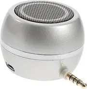 Gadpiparty Wired External Speaker with Aux Input USB Rechargeable Desktop Speaker Sleek Design for Portable Audio Needs for Laptop Use