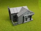 HO scale House with Picket Fence 1:87 scale 3D print