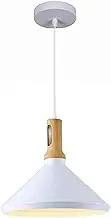 E27 Base Ceiling Pendant Lights Nordic Style Simplicity Decorative Chandelier Lamp(White,13.3in(A))