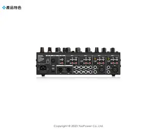 NOX606 Behringer耳朵牌 專業DJ混音器/前置放大器