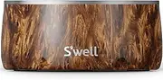 S'well Stainless Steel Pet Bowl, 32oz, Teakwood, for Small to Medium Size Dogs, Mess Free Design with Non Slip Rubber Bottom, Dishwasher Safe, BPA Free