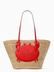 Pinch Me Straw Large Tote