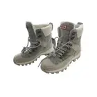 7 M Hunter Womens Insulated Glitter Silver Grey Winter Commando Boots Shoes Wate