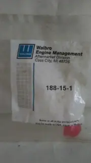 Walbro 188-15-1 Primer Bulb