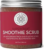 Blueberry Oxygen Facial Scrub with Antioxidants, Polishing and Exfoliating Face Wash by Pure Body Naturals, 8.8 Ounce