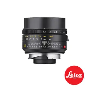 【Leica】徠卡 Summilux-M 35mm f/1.4 ASPH. 黑 LEICA-11726 公司貨