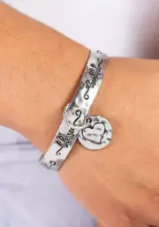 Paparazzi TANGIBLE THANK YOU silver bracelet
