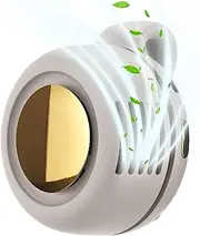 Small Clip Fan, Portable Quiet Bladeless Fan, M Whirlwind Fans, With Easy To Operate, Silent Design, 7.4x6.5x5cm, For Beach, Dorm, Ten,t Trave,l Gym, Bedroom