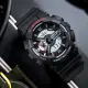 【CASIO 卡西歐】G-SHOCK 炫彩街頭潮流潮汐休閒腕錶-紅/52.4mm(GA-110-1ADR)