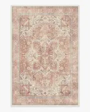 185' x 275' | Machine Washable Runner Rug | Kid & Pet Friendly | Indoor Rug | Kamran Rose Rug | Ruggable
