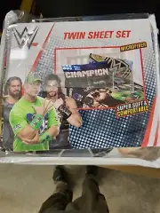 WWE Armageddon Kids Bedding Comforter and Sheet Set, 4 Piece Twin Size