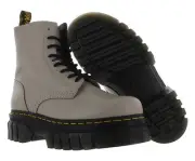 Dr. Martens Audrick 8-Eye Womens Shoes Size 7, Color: Vintage Taupe