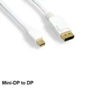 KNTK 15ft Mini DisplayPort to DisplayPort Cable 32 AWG 4K HD MiniDP to DP Cord