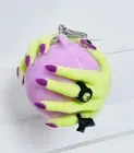Witch Hand Glow n the Dark LightUp Crystal Ball Pocketbac Holder Bath Body Works