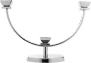 La Mode A ALM-901, 19'' x 11-1/2'' Stainless Steel Candelabrum