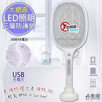 在飛比找蝦皮購物優惠-【勳風】多用途充電式/電蚊拍/捕蚊燈 (HF-D8089U)