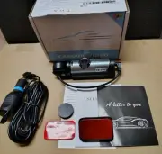 Crashcam 1080p HD Front & Rear View Dashcam Car Camera 32GB Installed ~Plus 64GB