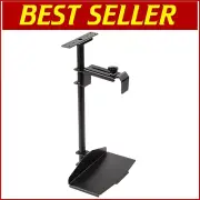Universal Adjustable CPU Mount - 360° Rotatable Under Desk Holder for PC Towers