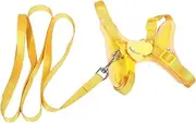 COLLBATH Dog Harness and Leash Set Adjustable Dog Harness Traction Rope No Pull Puppy Vest for Walking Training for Small Medium Pets