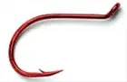 Mustad UltraPoint 92553NP 1X Strong Octopus Bait Fishing Hook, Blonde Red, 4,