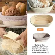 Oval Banneton Bread Proofing Proving Basket Storage Hamper Trays DIY Tool NEW
