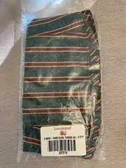 Longaberger Glad tidings Basket Liner Only Christmas Imperial Stripe NIB