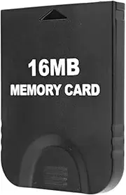 SING F LTD 16MB Capacity Memory Card for Nintendo Gamecube or Wii System Storage GC
