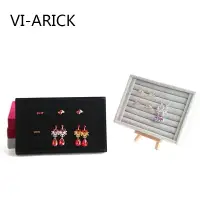 在飛比找樂天市場購物網優惠-VI-ARICK絨布小號戒指盤耳釘展示盤首飾盤耳環耳飾首飾盤