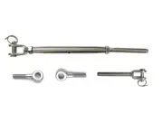 Wire Rope Kit Jaw/Swage Screw Bottlescrew Turnbuckle Eye Bolts Stainless Steel.