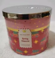 Bath & Body Works Merry Mimosa 3-Wick Scented Candle 14.5 Oz New