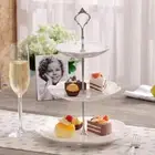 Three-layer Cake Stand Handle Fitting DIY Dessert Storage Rack for Wedding Party