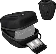 JJC Hard Shell EVA Camera Pouch (19.1 x 16.2 x 11.4cm) Travel Camera Carrying Case Bag for Fujifilm X-S20 X-T30 II X-H2 / Canon EOS R8 R50 / Sony A7IV A7C II A7CR / Nikon Z8 Z9 Zf Z f DSLR Cameras
