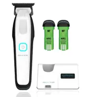 Recharge Zero Gap Trimmer for Barbers | 7500+ RPM, Removable Battery, Smart U...