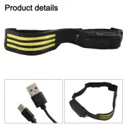 COB LED Headlamp USB Rechargeable Headlight Torch Work Light Bar Head Band Lamp#